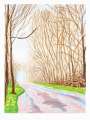 David Hockney: The Arrival Of Spring In Woldgate East Yorkshire 1st April 2011 - Signed Print