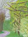 David Hockney: The Arrival Of Spring In Woldgate East Yorkshire 14th April 2011 - Signed Print