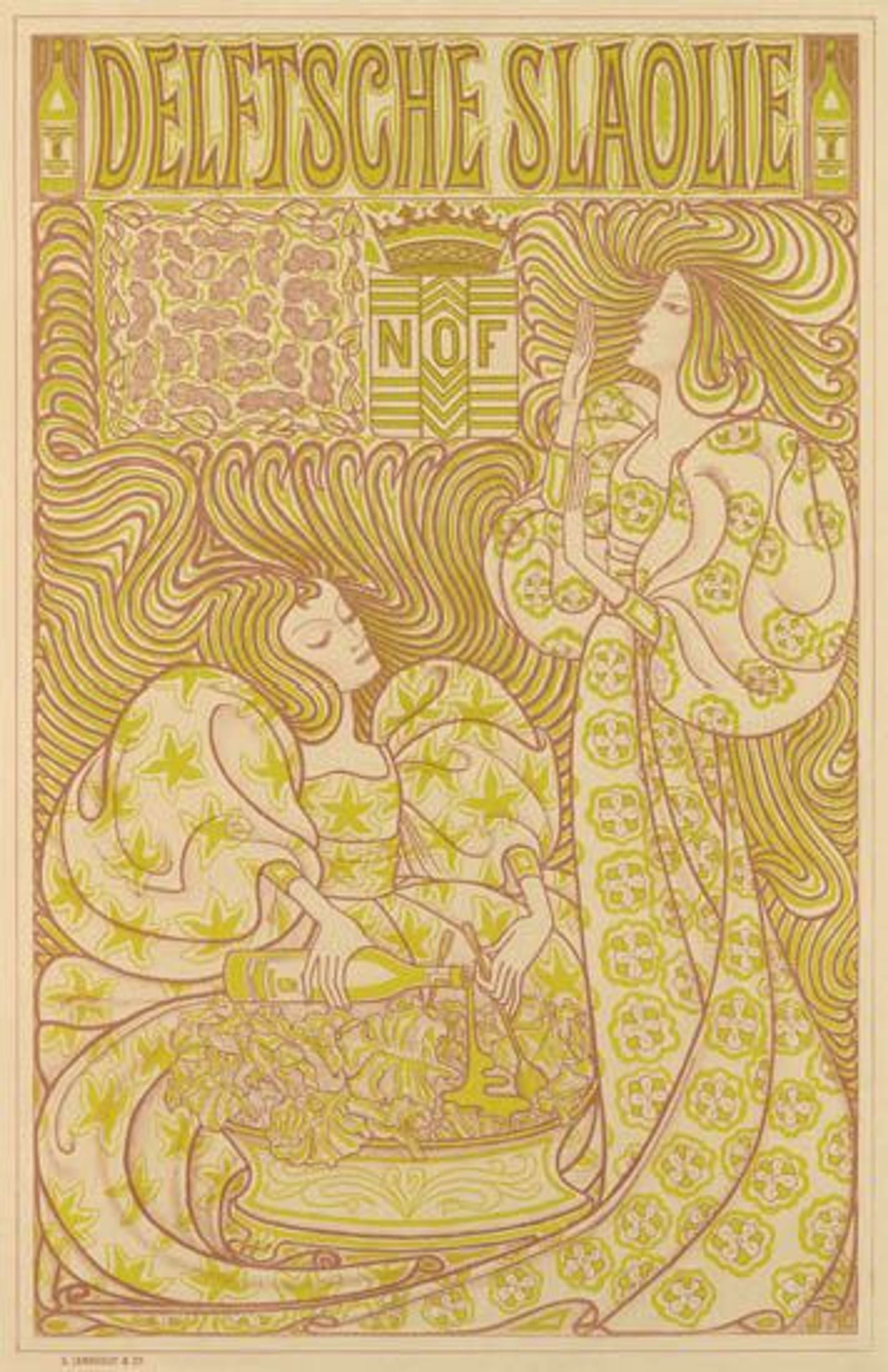 Delftsche Slaolie - Unsigned Print by Jan Toorop 1894 - MyArtBroker