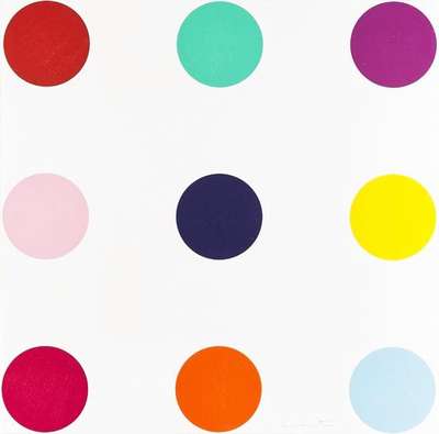 Damien Hirst: Tryptophan - Signed Print