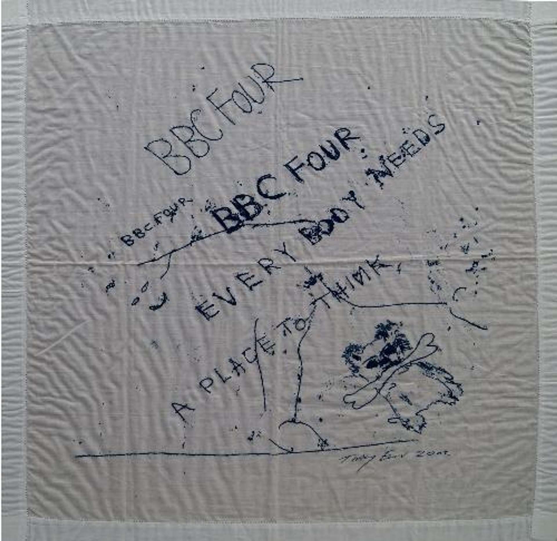 Tracey Emin: Everybody Needs a Place to Think - Mixed Media
