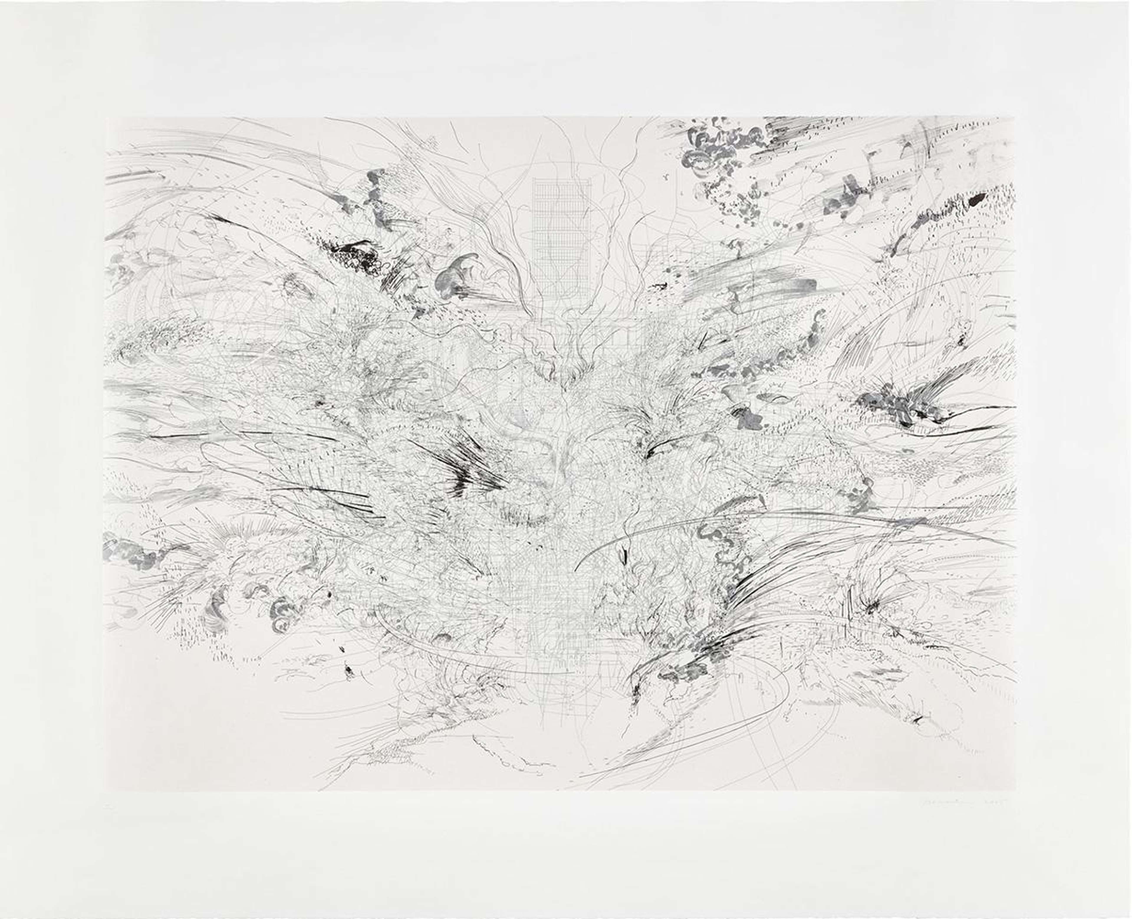 Entropia (construction) - Signed Print by Julie Mehretu 2005 - MyArtBroker