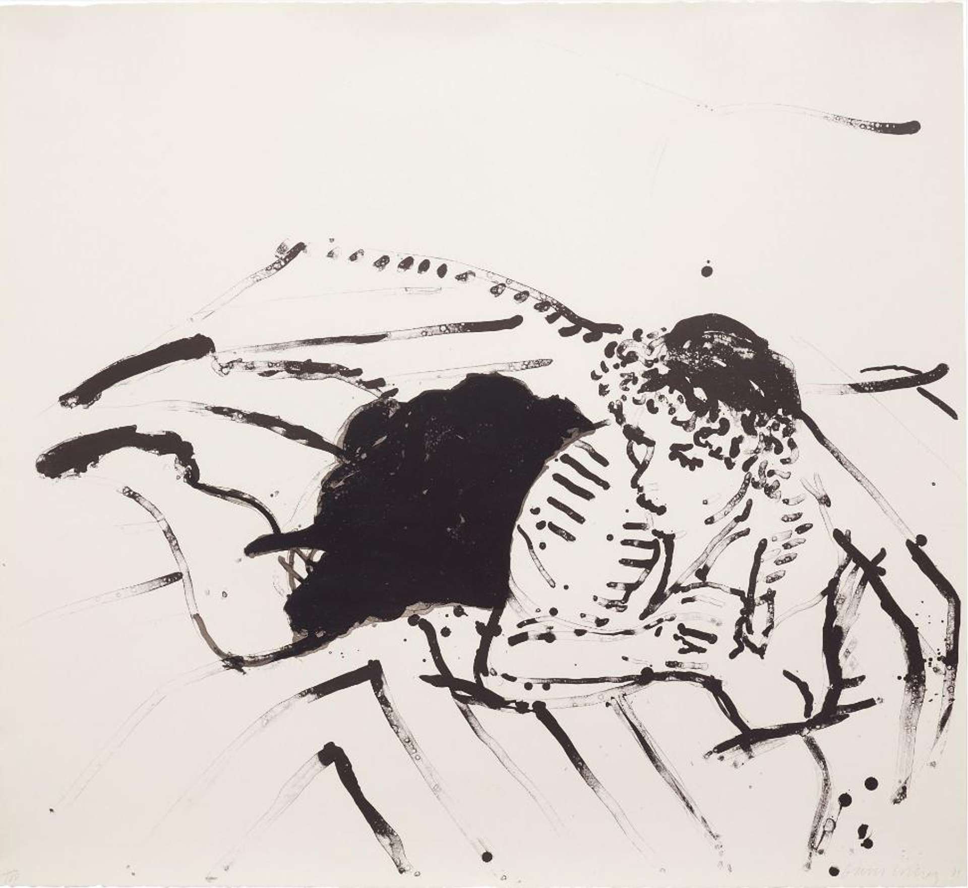 Big Celia Print #2 - Signed Print by David Hockney 1981 - MyArtBroker