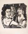 Max Beckmann: Gruppenbildnis Edenbar - Signed Print