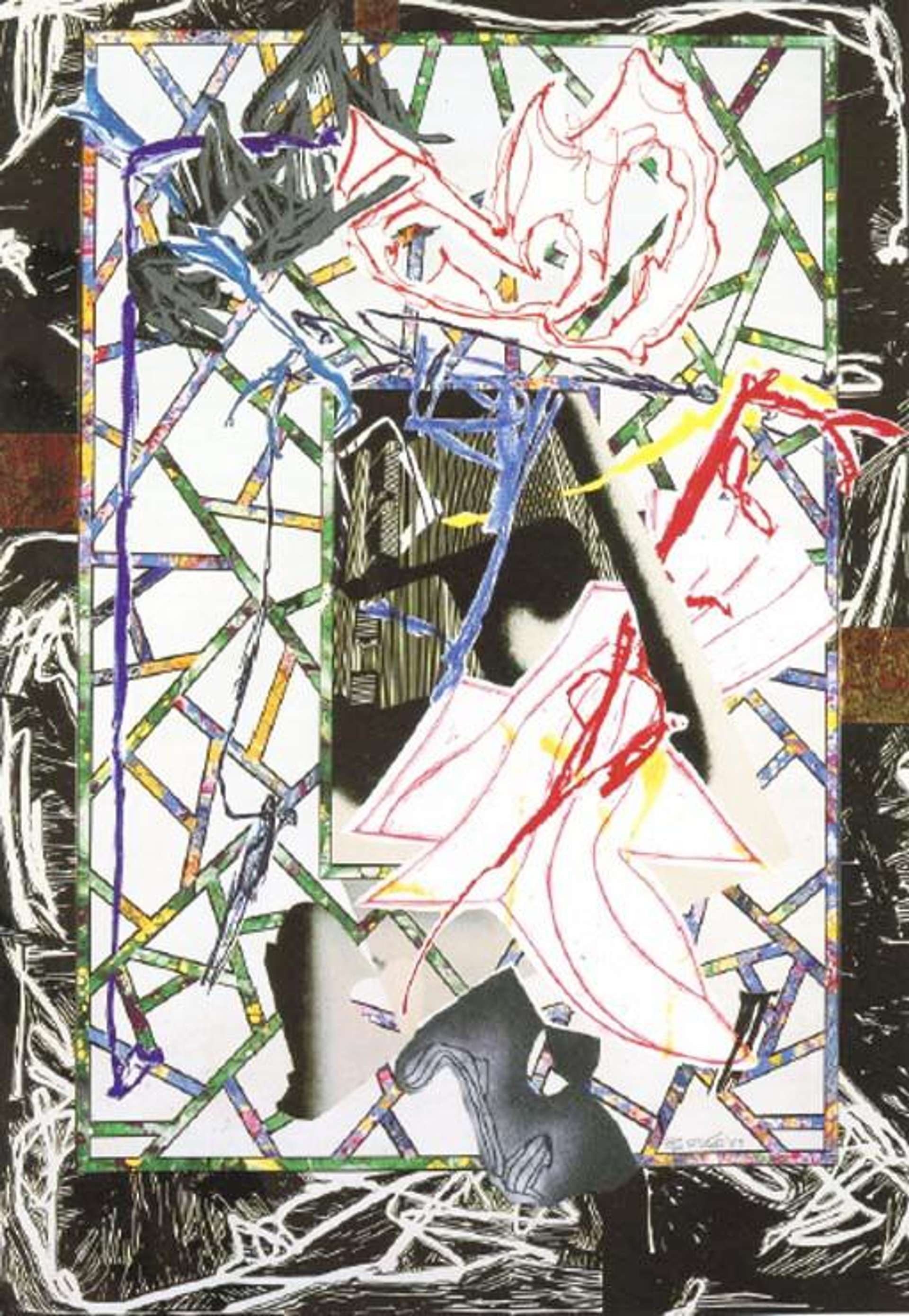 Counterpane - Signed Print by Frank Stella 1989 - MyArtBroker