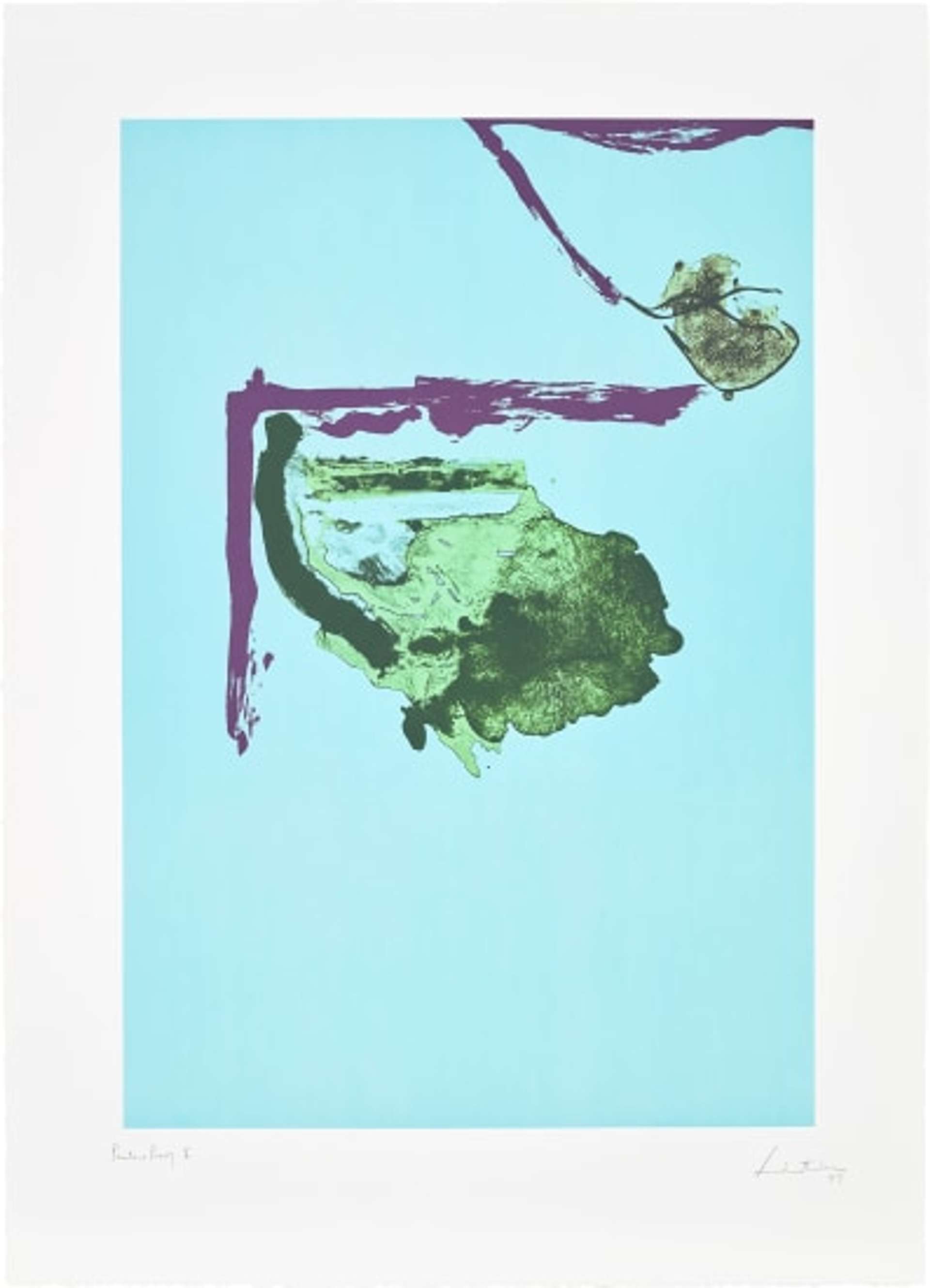 La Sardana - Signed Print by Helen Frankenthaler 1987 - MyArtBroker