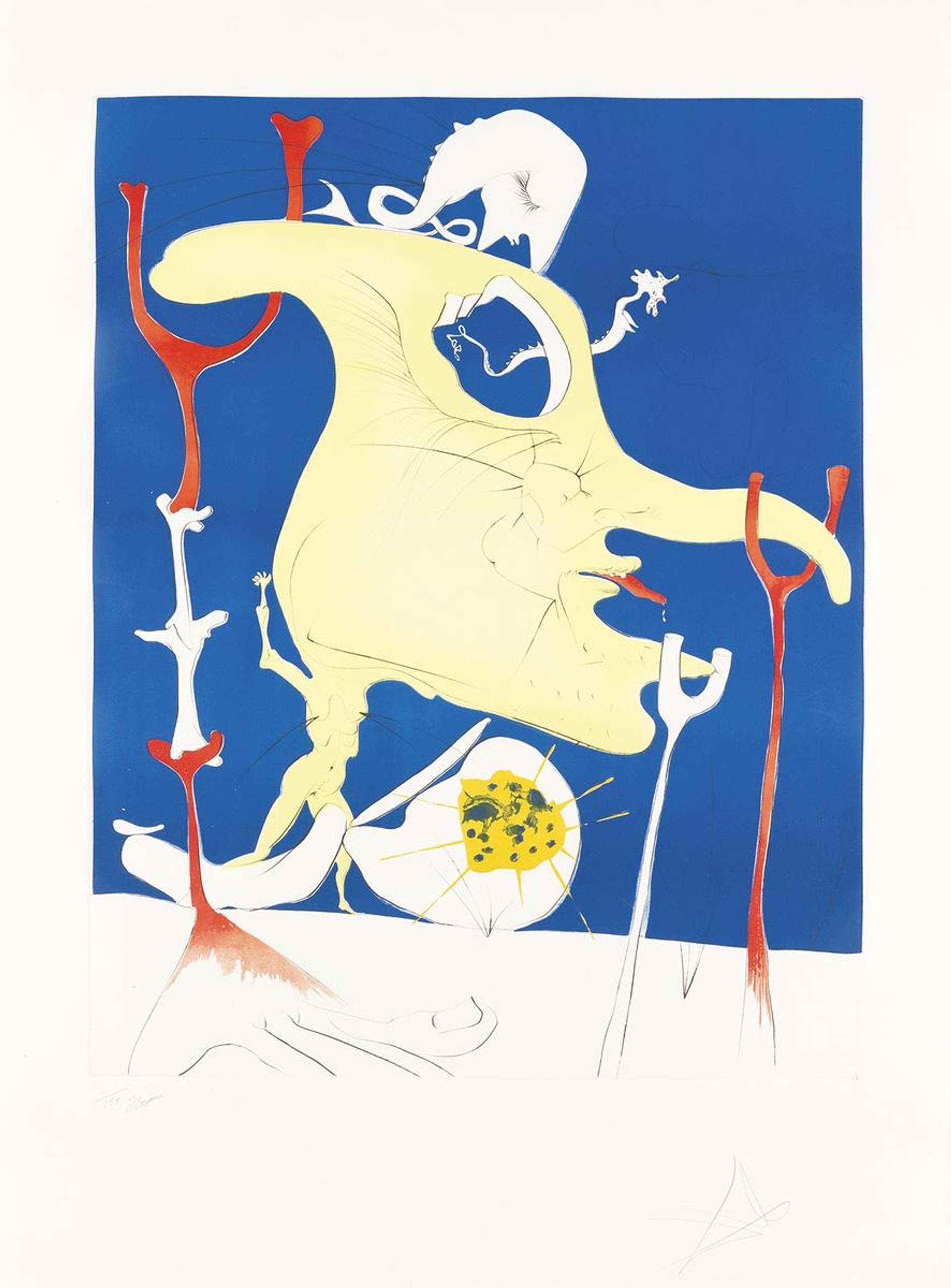 La Conquête Du Cosmos II (portfolio) - Signed Print by Salvador Dali 1974 - MyArtBroker