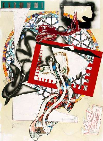 Frank Stella: The Pacific, 1988 - Signed Print
