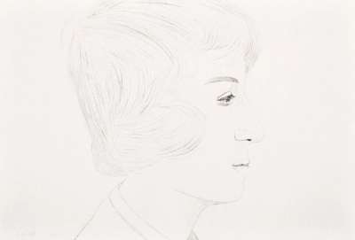 Profile Of Vincent - Signed Print by Alex Katz 1974 - MyArtBroker