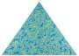 Keith Haring: Pyramid (blue) - Signed Print