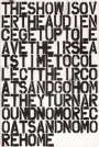 Christopher Wool: The Show Is Over - Unsigned Print