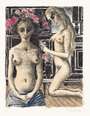 Paul Delvaux: Phryné - Signed Print