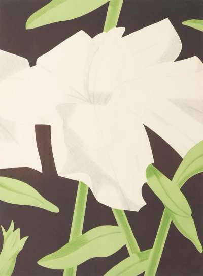 White Petunia - Signed Print by Alex Katz 1969 - MyArtBroker