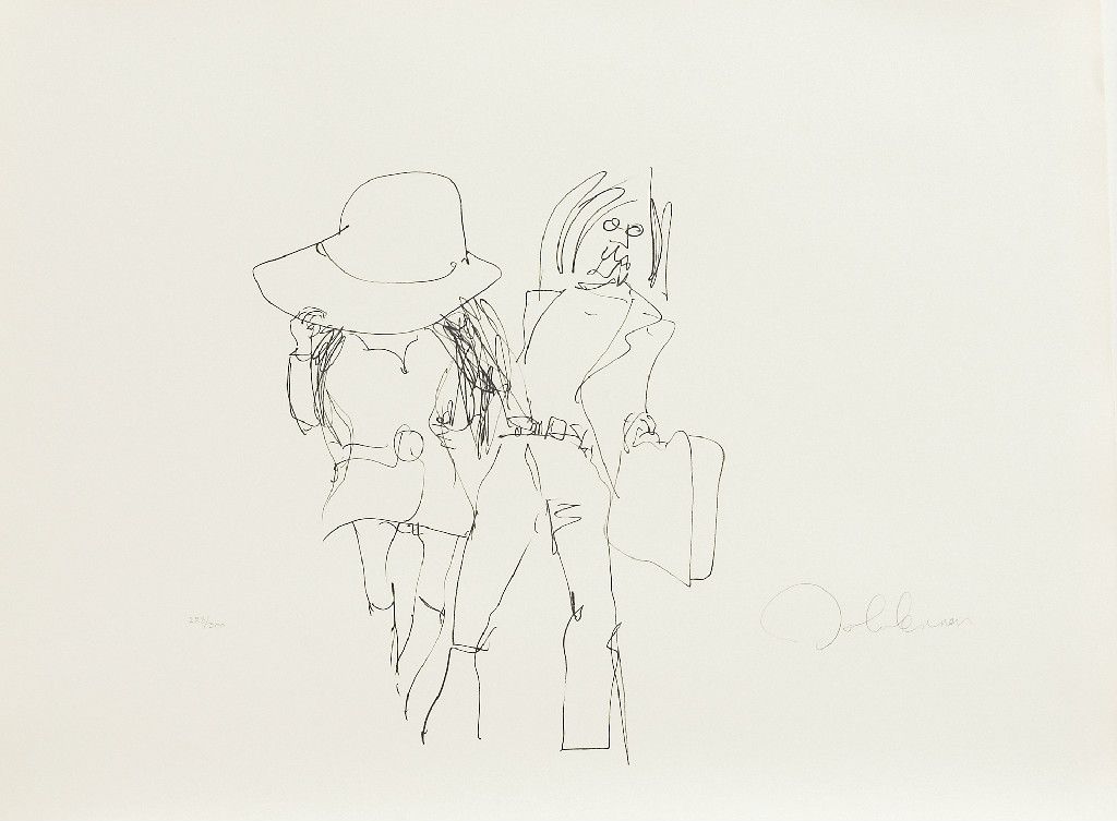 John Lennon Eiffel Tower (Bag One) (Signed Print) 1988 | MyArtBroker