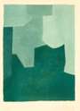 Serge Poliakoff: Composition Verte - Signed Print