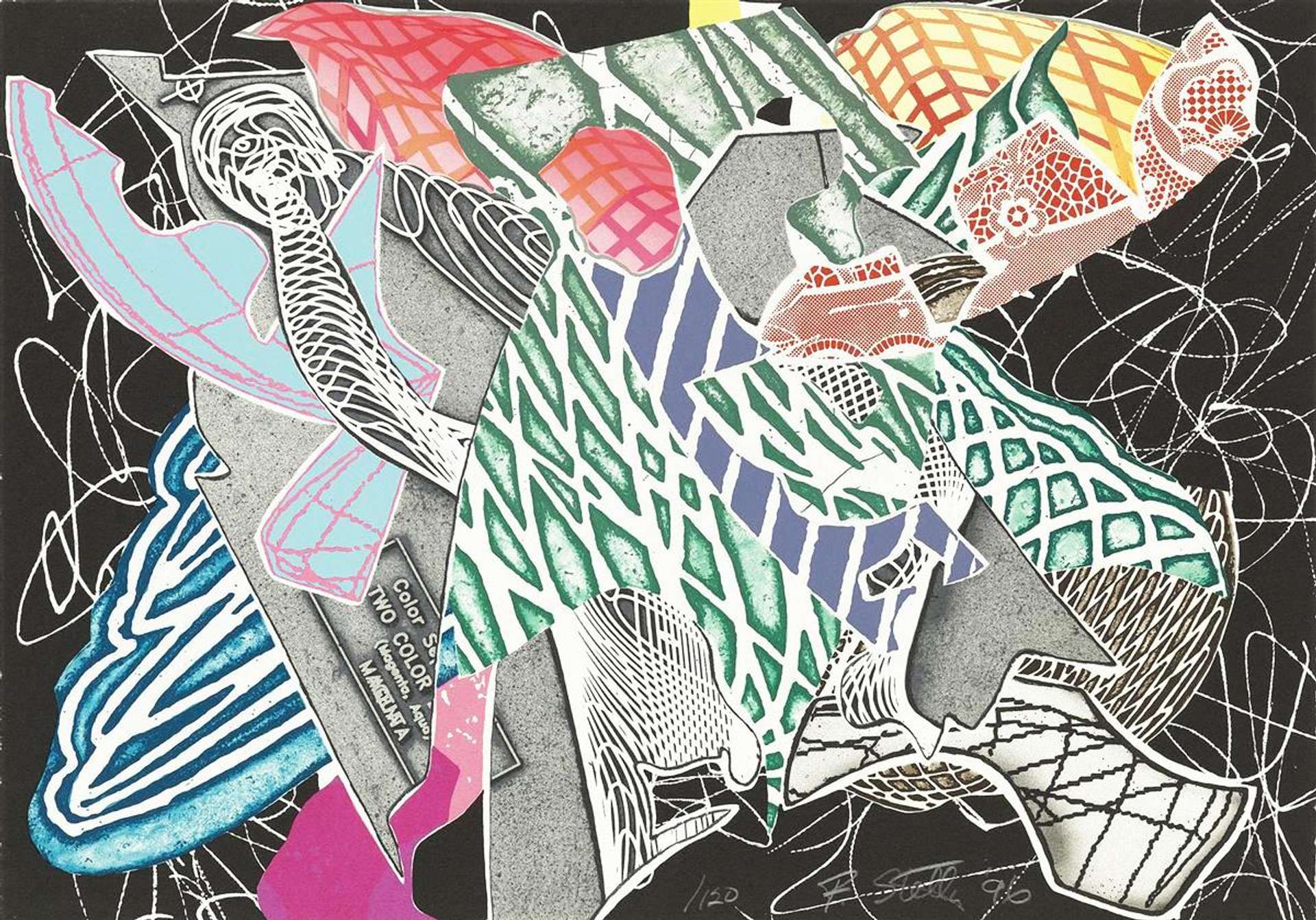 Frank Stella: Hudson River Valley Portfolio Print - Signed Print