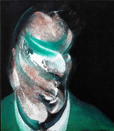 Francis Bacon: Study For Head Of Lucian Freud - Signed Print