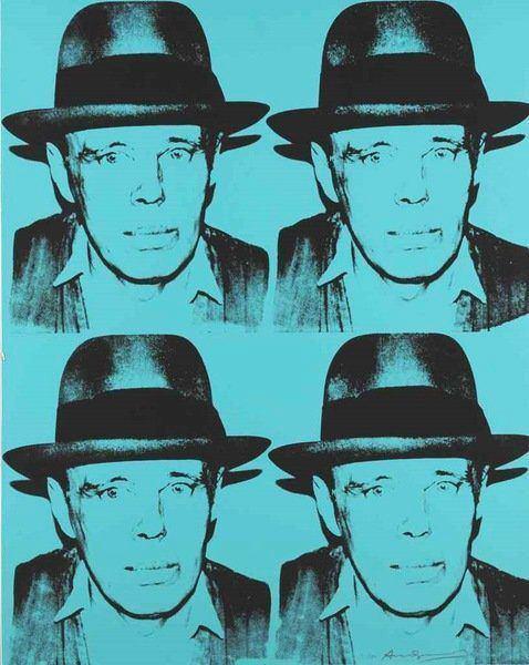 Andy Warhol Joseph Beuys (F. & S. II.242) (Signed Print