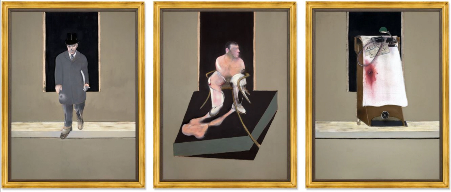 Triptych by Francis Bacon 