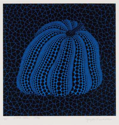 Pumpkin (BSQ) - Signed Print by Yayoi Kusama 1998 - MyArtBroker