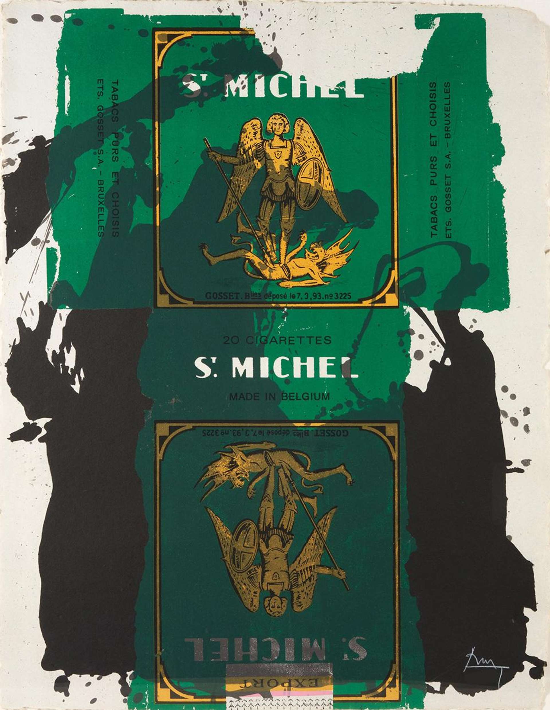 St Michael III - Signed Print by Robert Motherwell 1979 - MyArtBroker