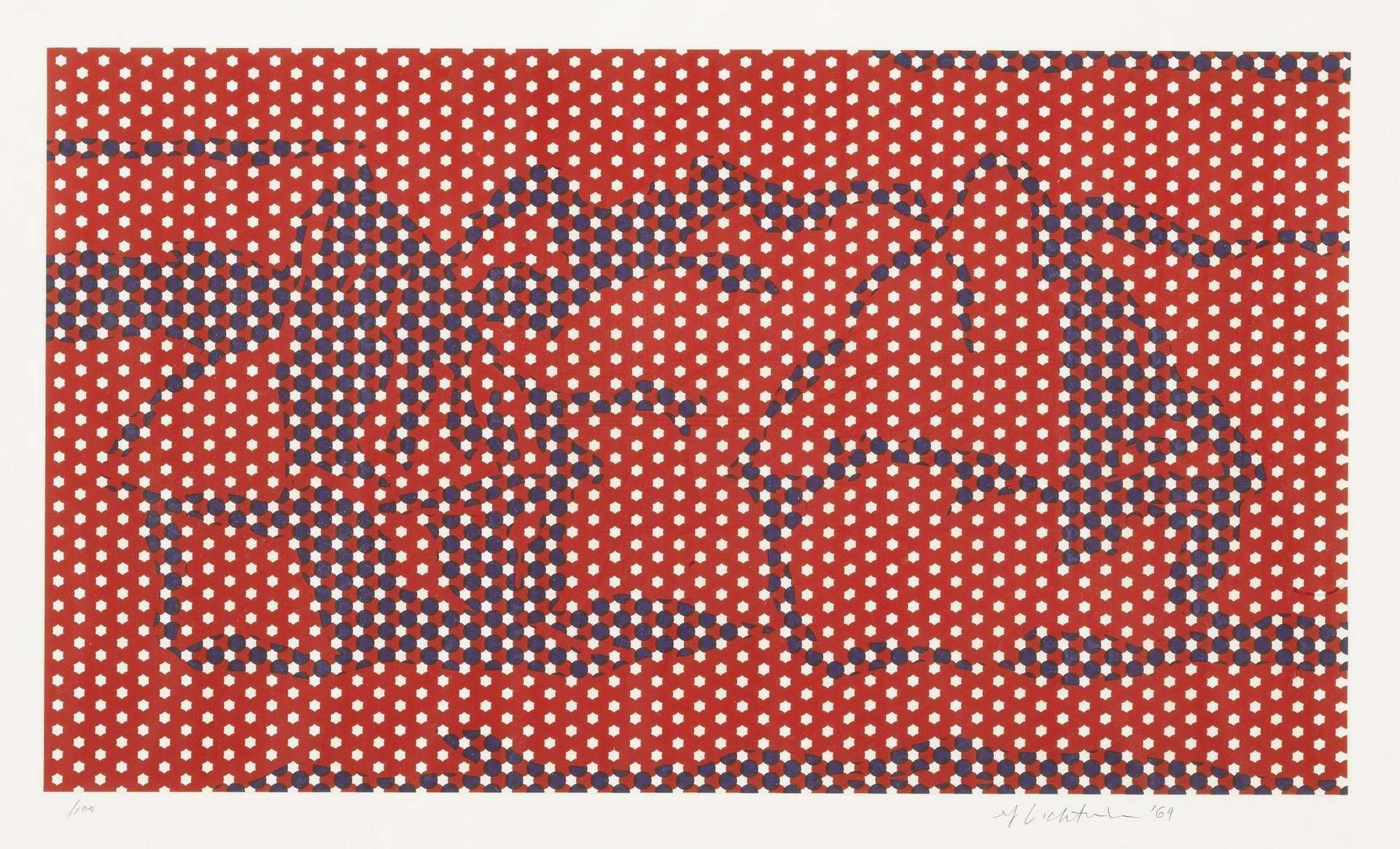 Roy Lichtenstein: Haystack #5 - Signed Print