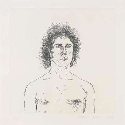 Wayne Sleep - Signed Print by David Hockney 1969 - MyArtBroker