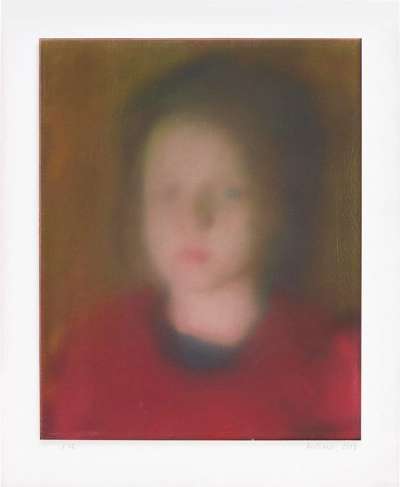 Gerhard Richter: Babette - Signed Print