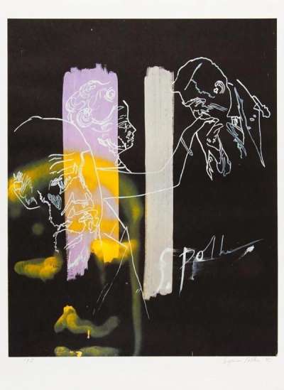 Handkuss - Signed Print by Sigmar Polke 1995 - MyArtBroker