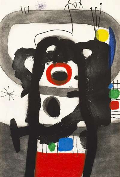 Joan Miró: L’Enragé - Signed Print