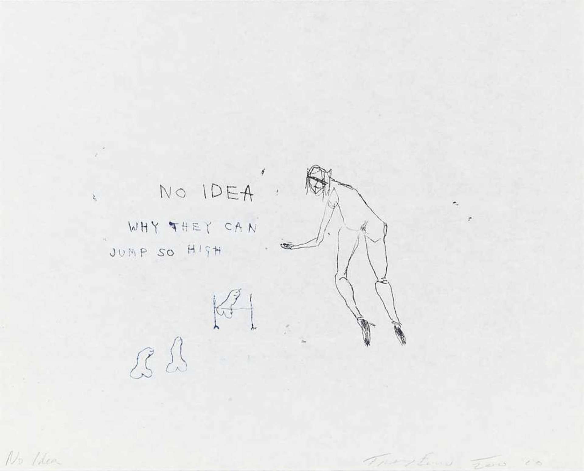 Tracey Emin: No Idea - Signed Print