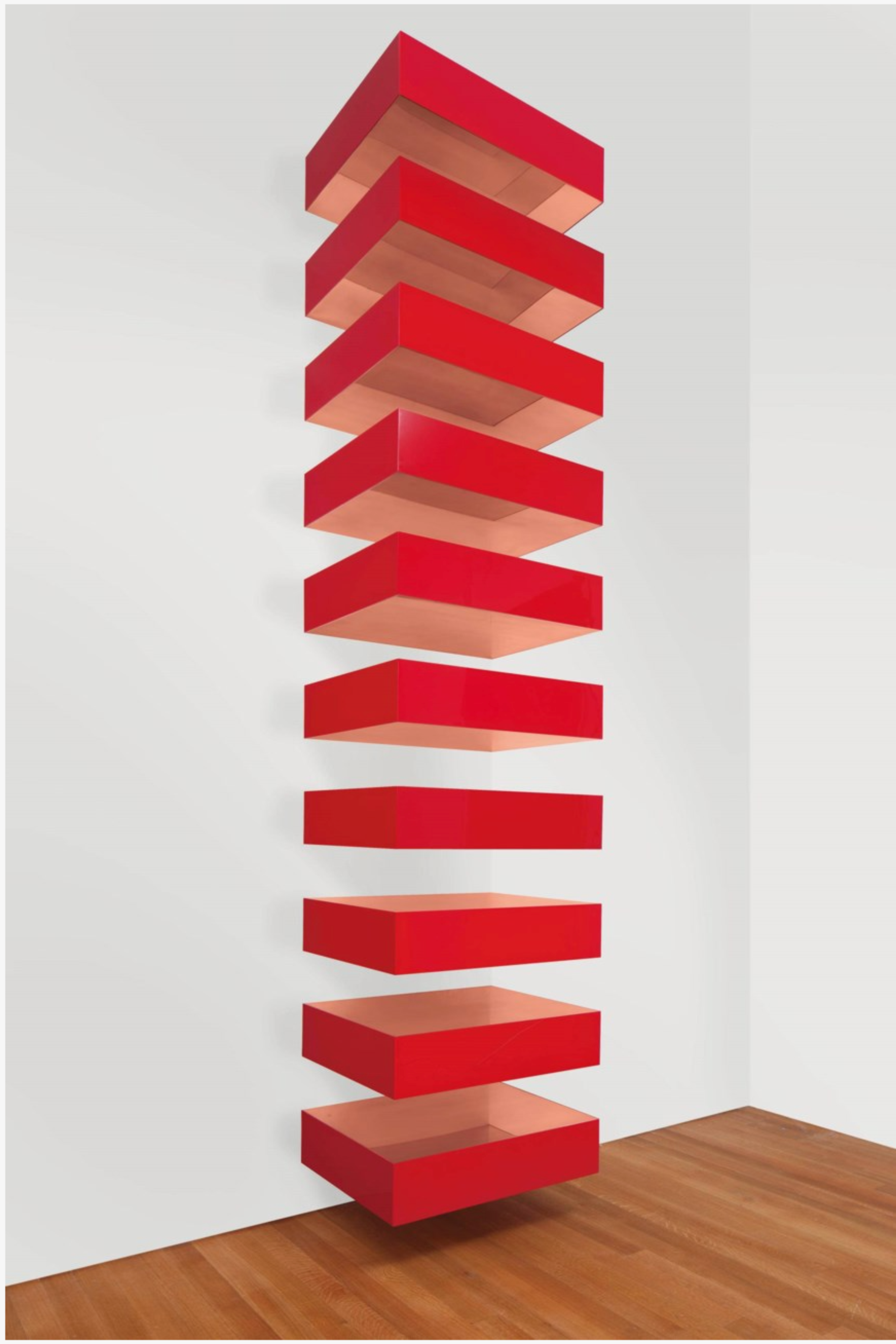 Untitled, 1989 (Bernstein 89-24) by Dondald Judd - Christie's 