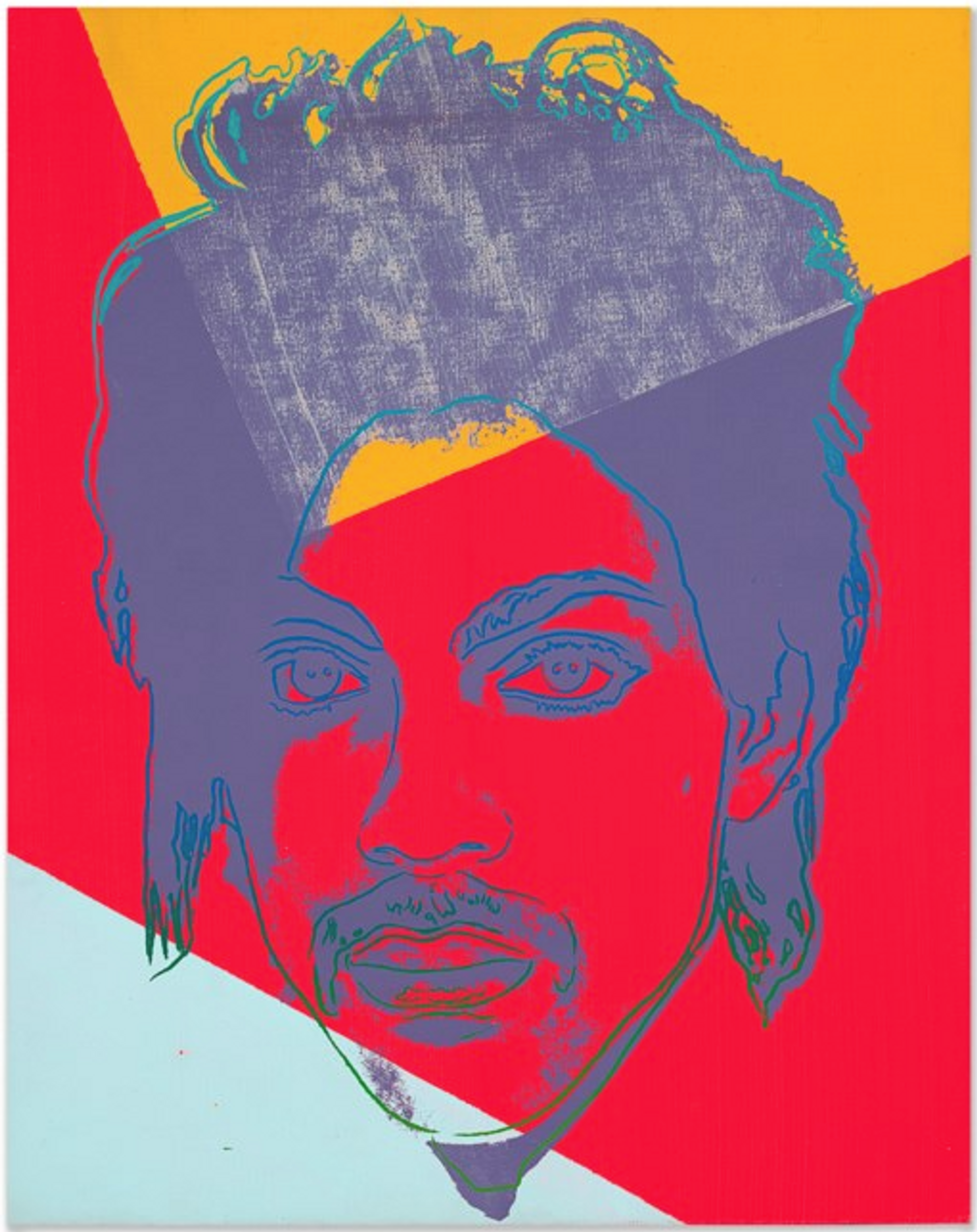 Prince a painting by Andy Warhol - Christie's 2023 