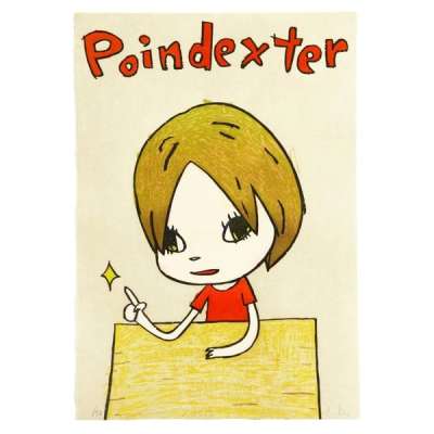 Yoshitomo Nara: Poindexter - Signed Print
