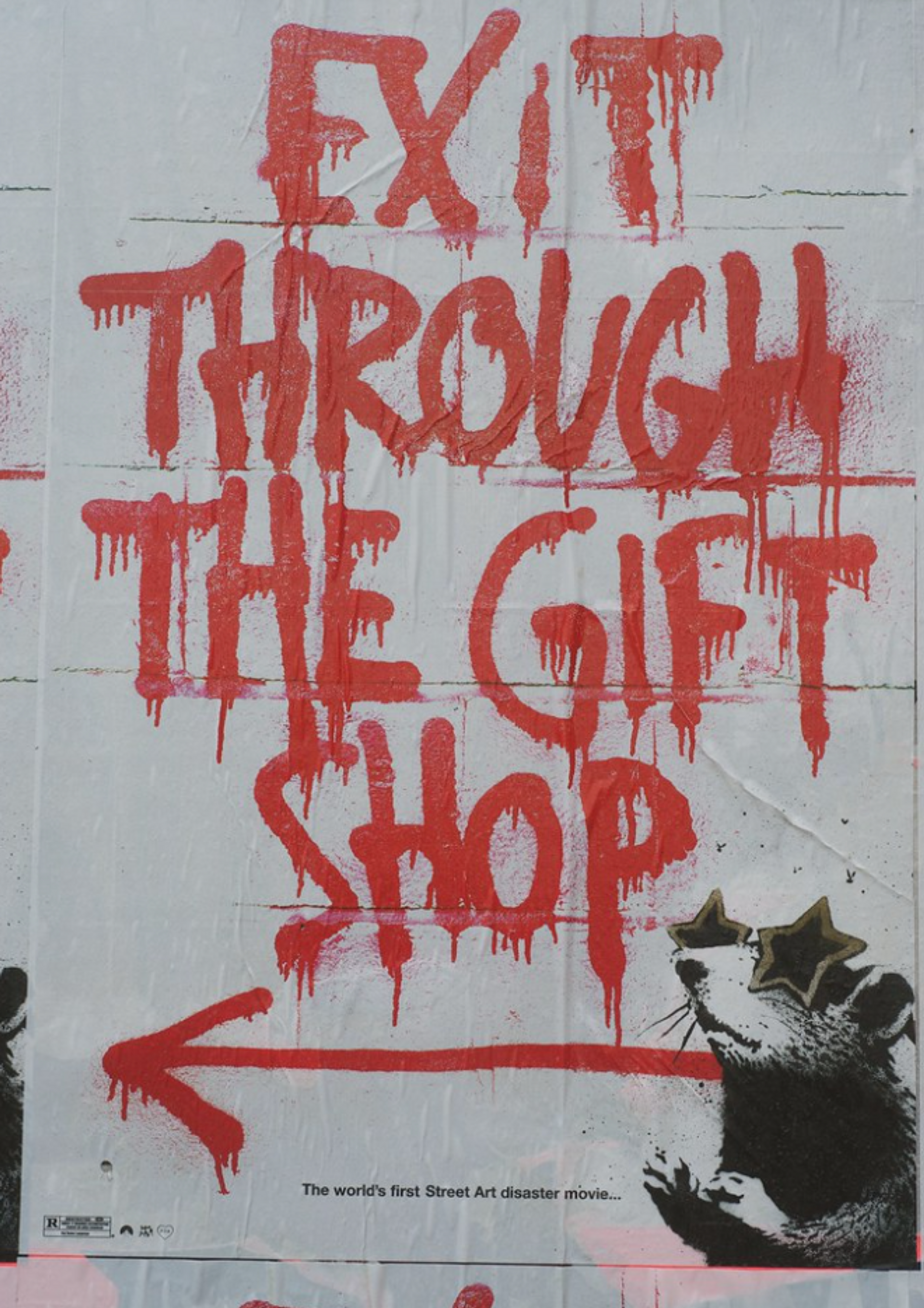 Exit Through The Gift Shop Poster by Banksy - MyArtBroker