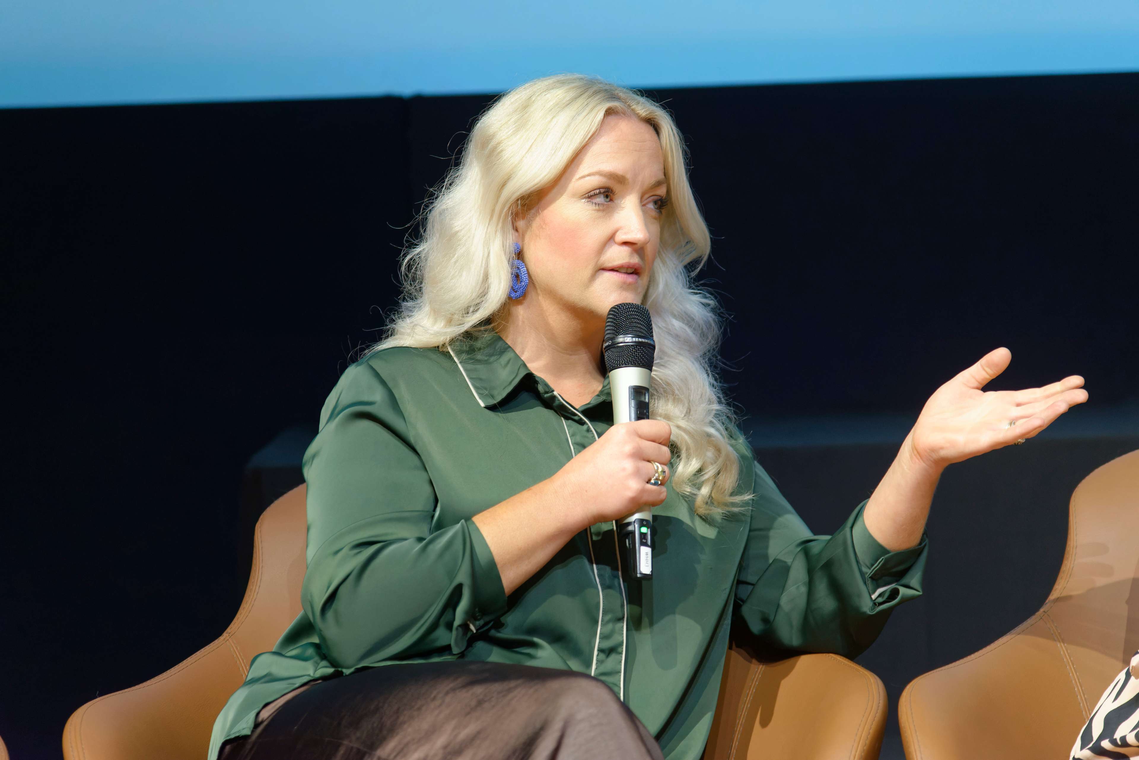 Charlotte Stewart at The Art Market 2050 conference