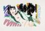 Tom Wesselmann: Monica In Robe With Motherwell - Signed Print