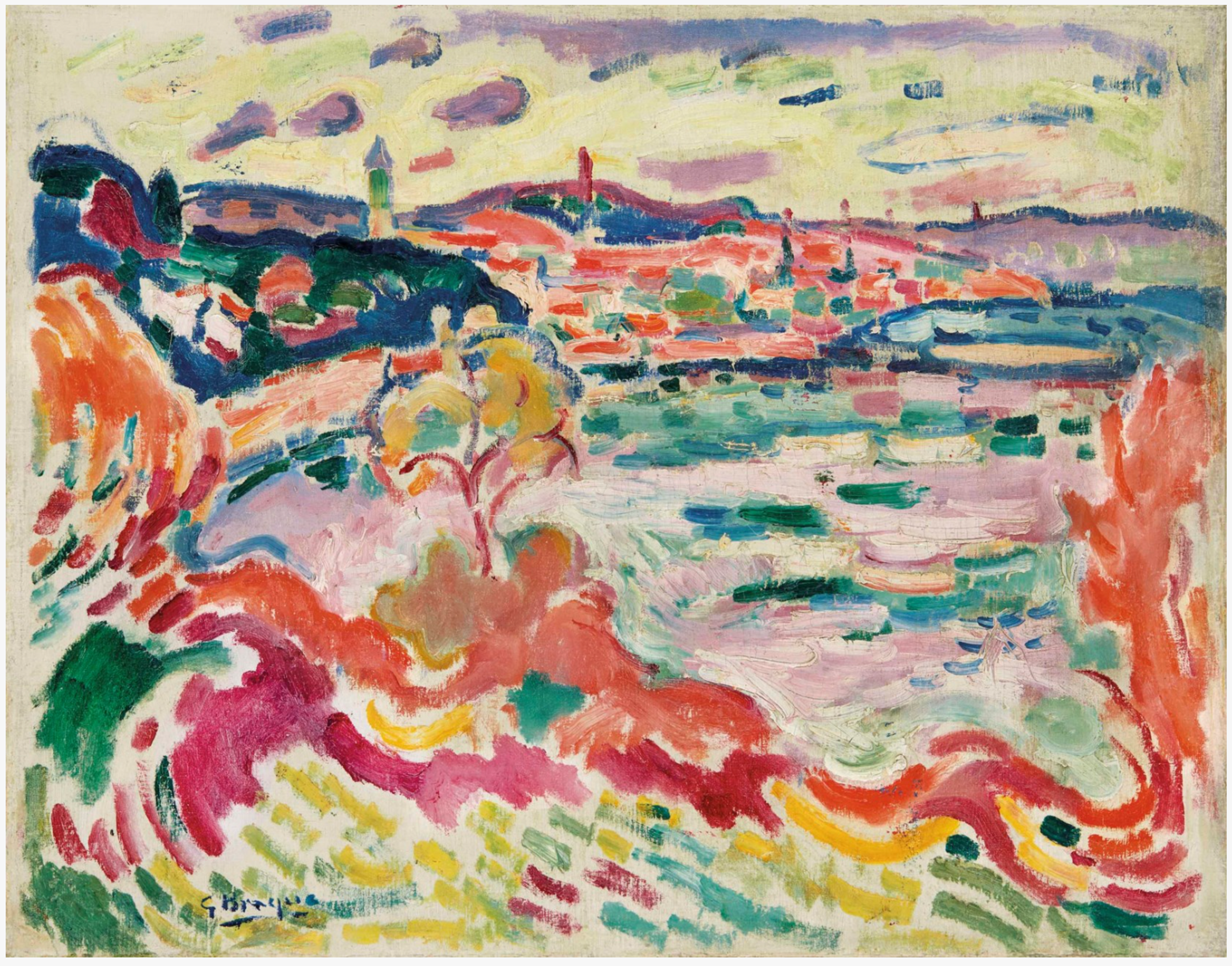 L'Estaque by georges Braque - Christie's 