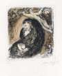 Marc Chagall: Le Prophète Et L'Ange - Signed Print
