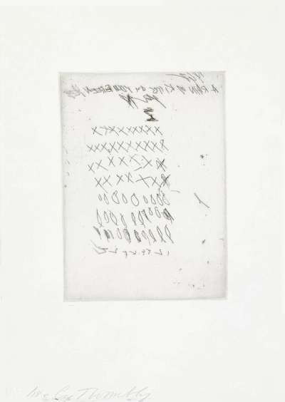 Sketches E - Signed Print by Cy Twombly 1967 - MyArtBroker