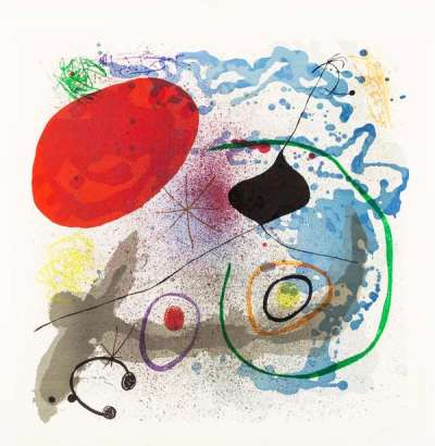 Joan Miró: Beats II - Signed Print
