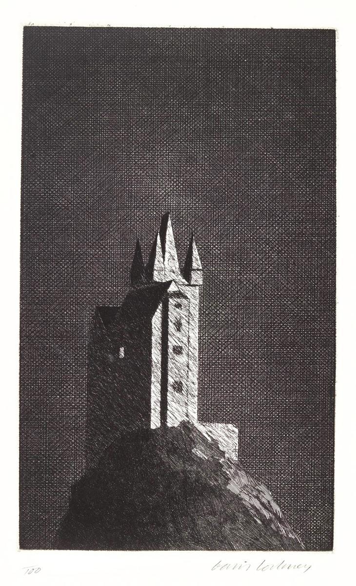 David Hockney The Haunted Castle (Signed Print) 1969 | MyArtBroker