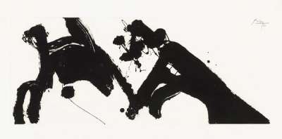 Dance - Unsigned Print by Robert Motherwell 1978 - MyArtBroker
