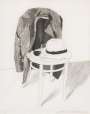 David Hockney: Panama Hat On A Chair With Jacket - Signed Print