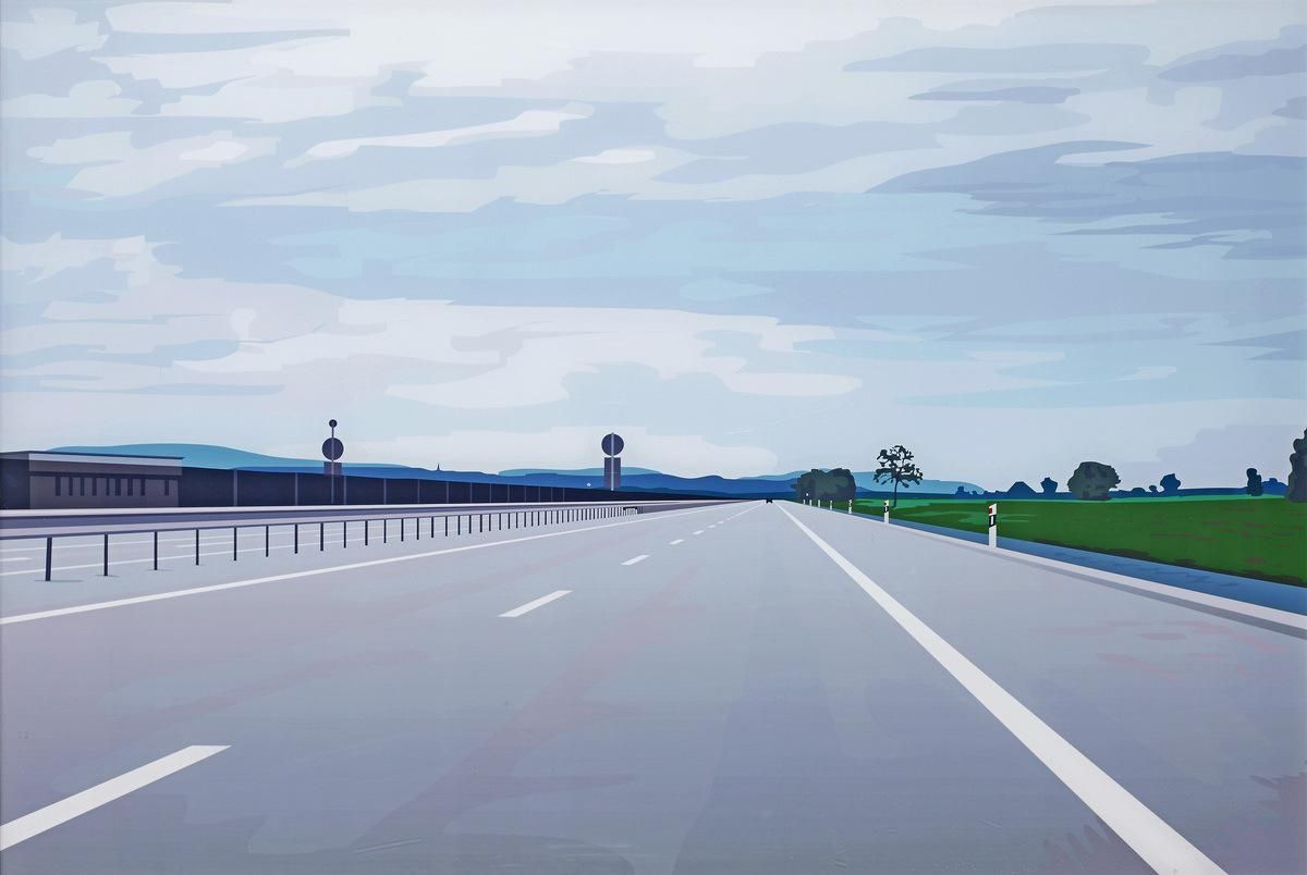 Julian Opie Radio Wind Tyres (Signed Print) 2000 | MyArtBroker