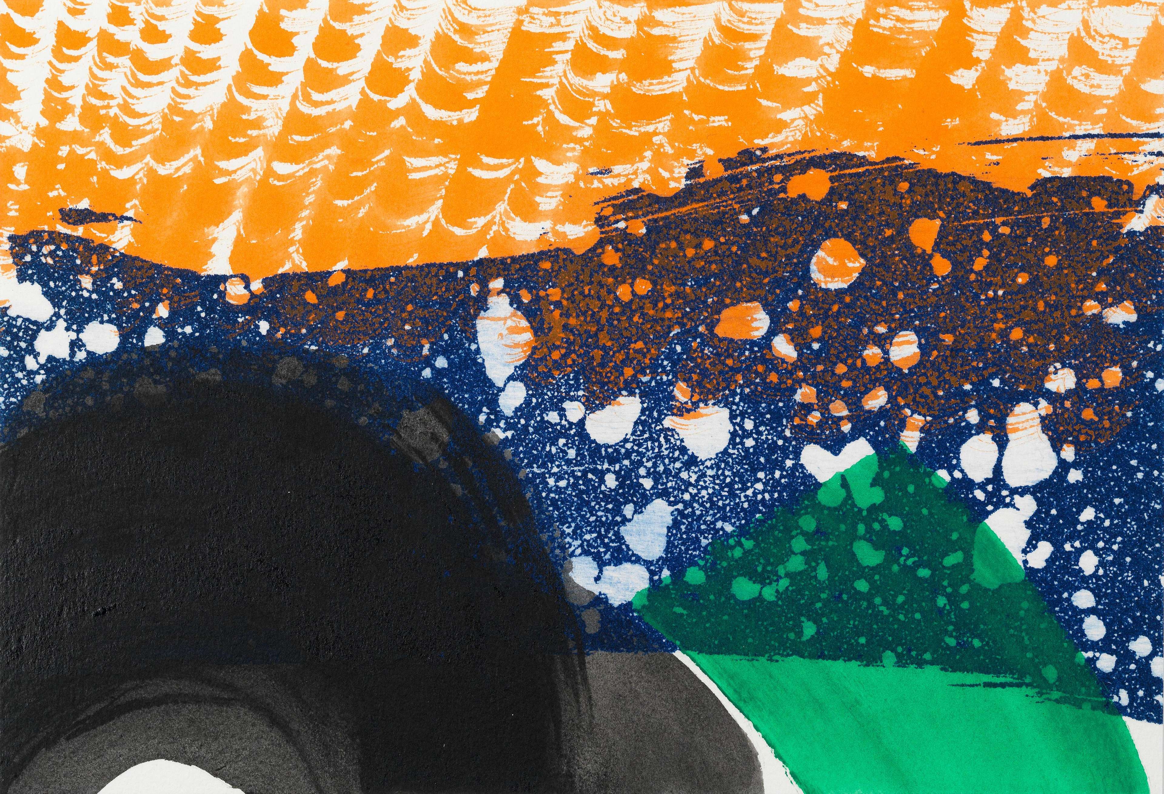 Ever More - Signed Print by Howard Hodgkin 1996 - MyArtBroker