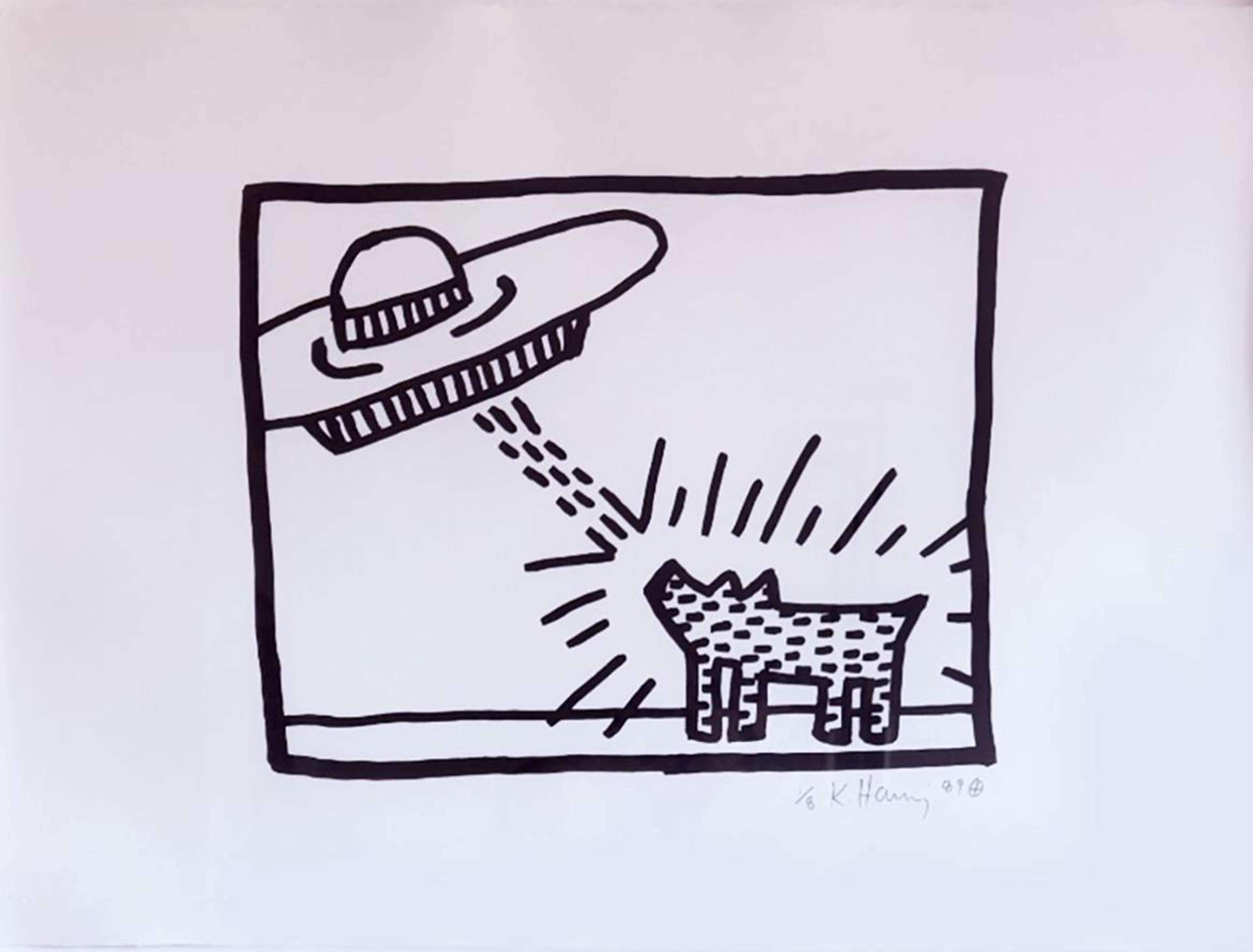 Untitled 1989 - Signed Print by Keith Haring 1989 - MyArtBroker