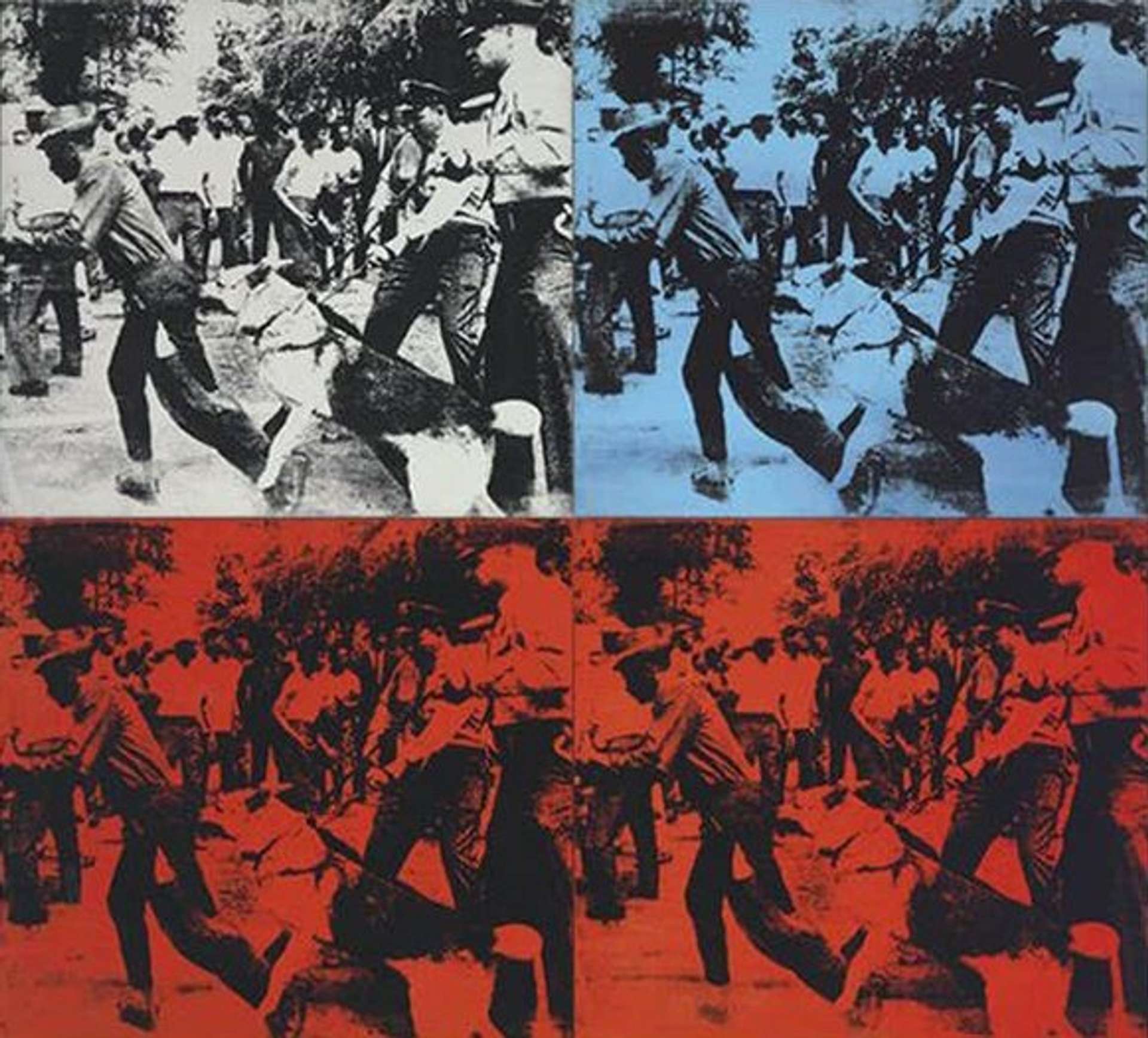 Race Riot by Andy Warhol