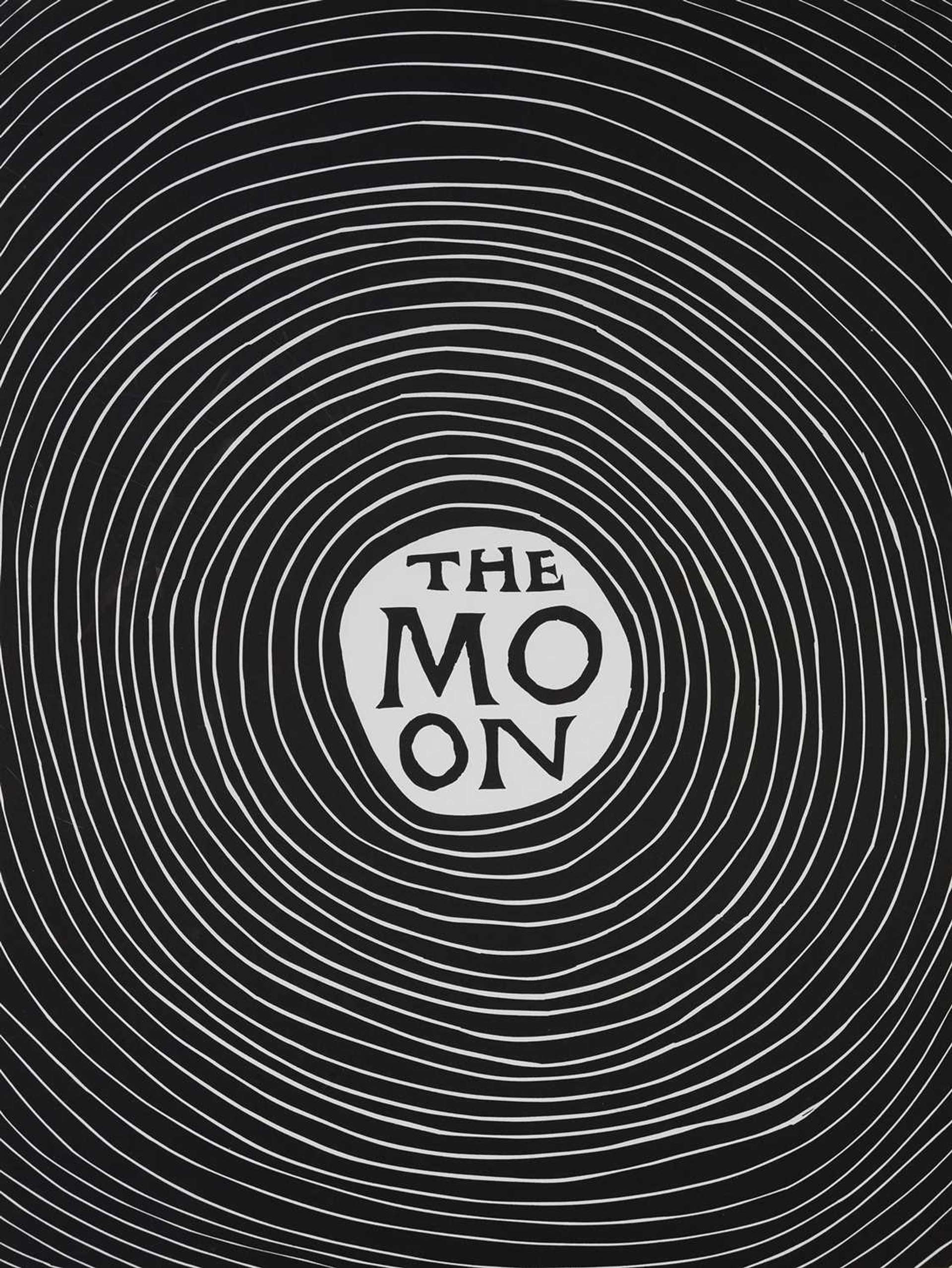 The Moon - Signed Print by David Shrigley 2018 - MyArtBroker