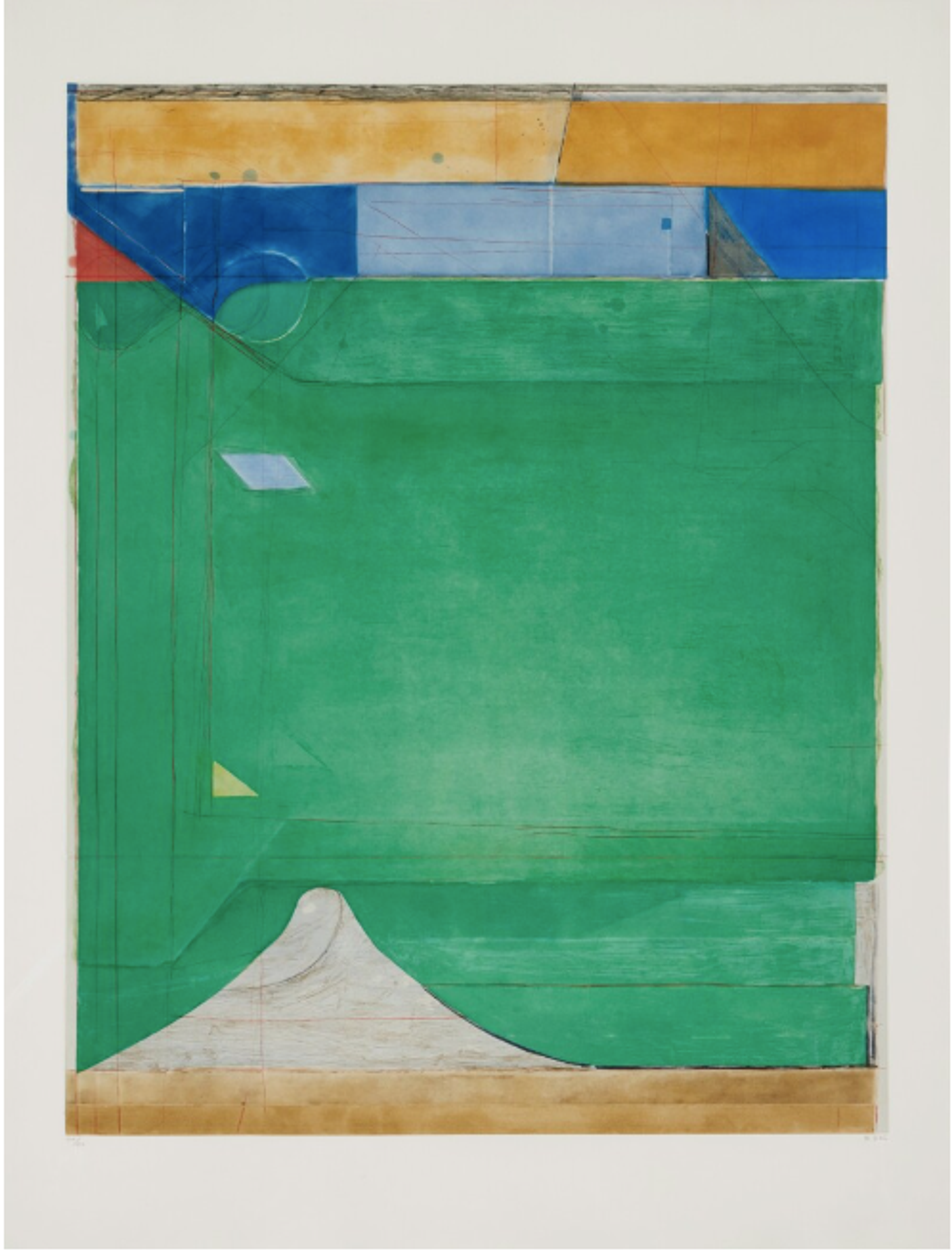 Green by Richard Diebenkorn - MyArtBroker 